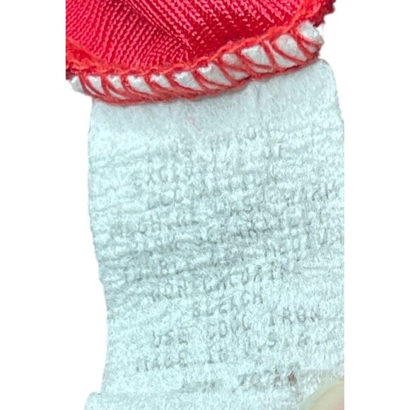 Vintage Red & Black Lace Trim Satin Chemise Nightgown Size Large - Picture 6 of 14